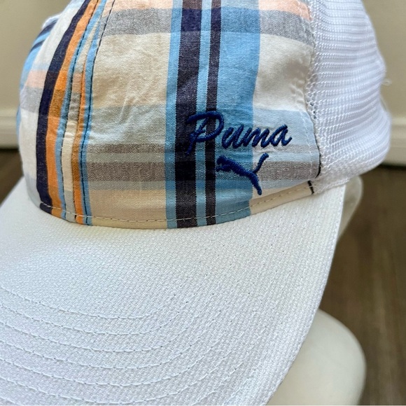 Puma White Mesh Cap - Picture 3 of 9